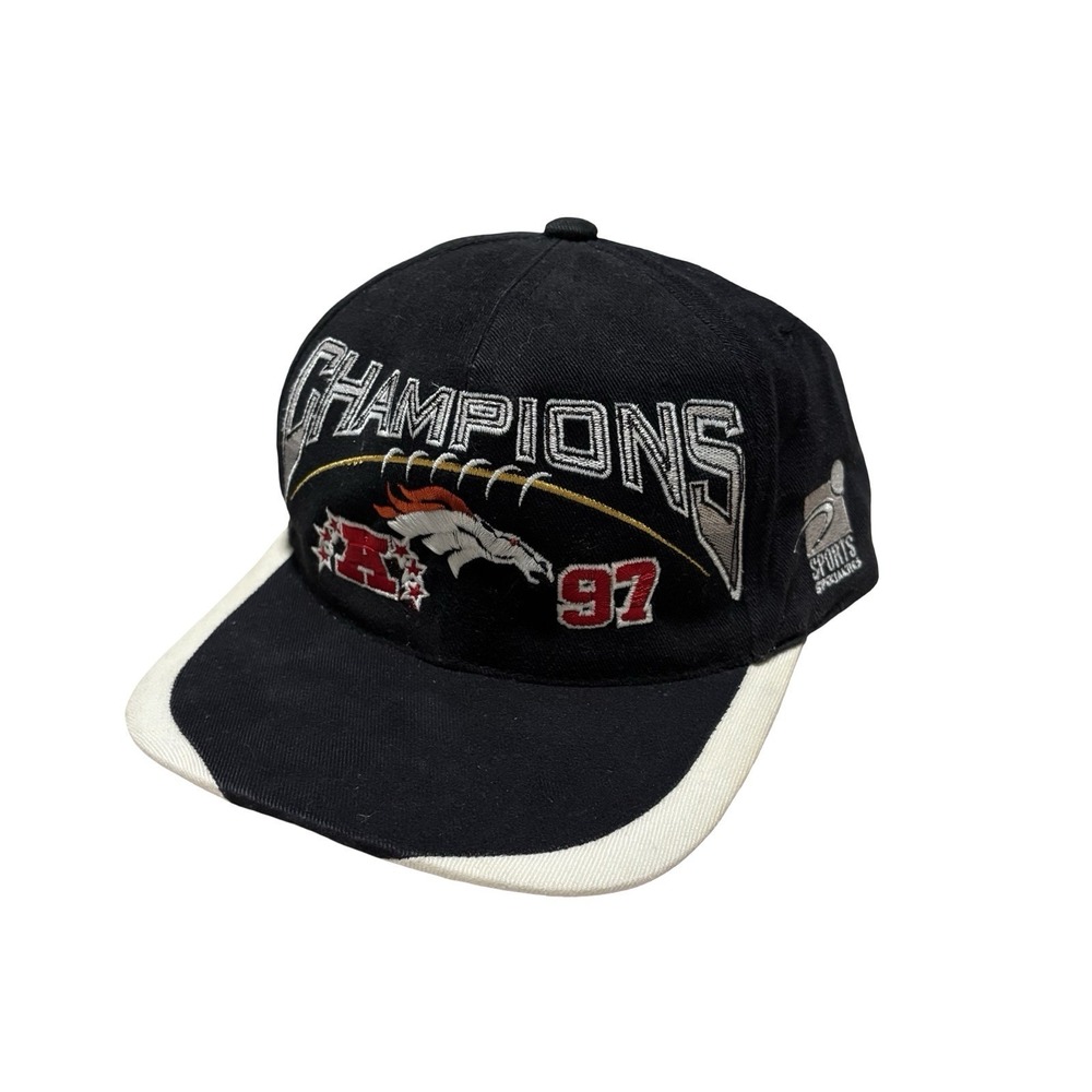 Vintage NFL‎ Sports Specialties Denver Broncos 1997 AFC Champs Snapback Hat